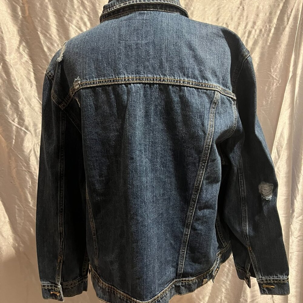 Like New Old Navy Jean Jacket Sz XXL - Picture 4 of 6